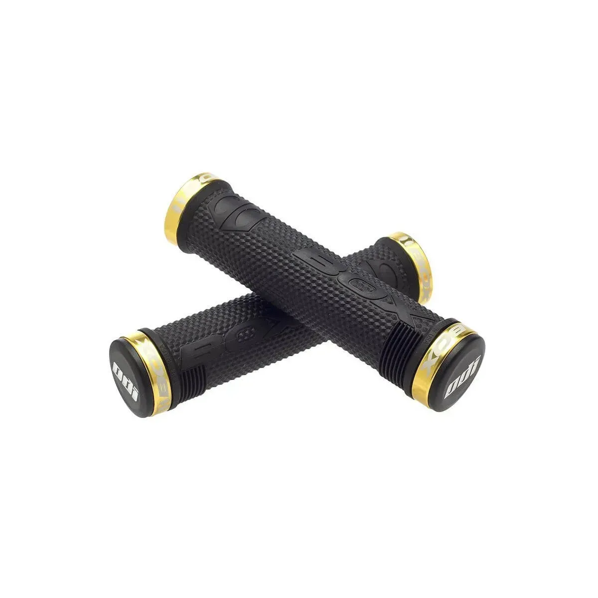 Box One Lock-On Grips Black/Gold Clamps